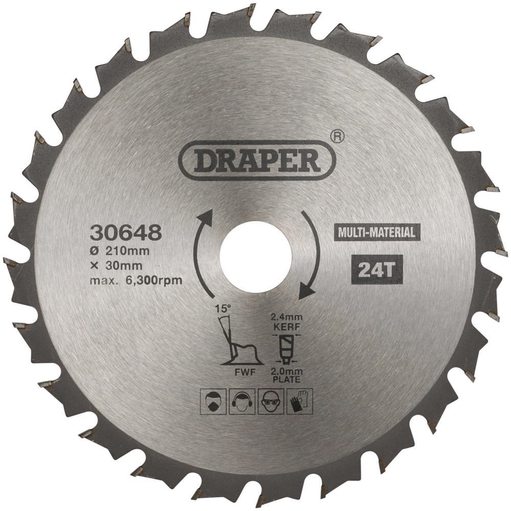 Draper TCT Multi Purpose Circular Saw Blade