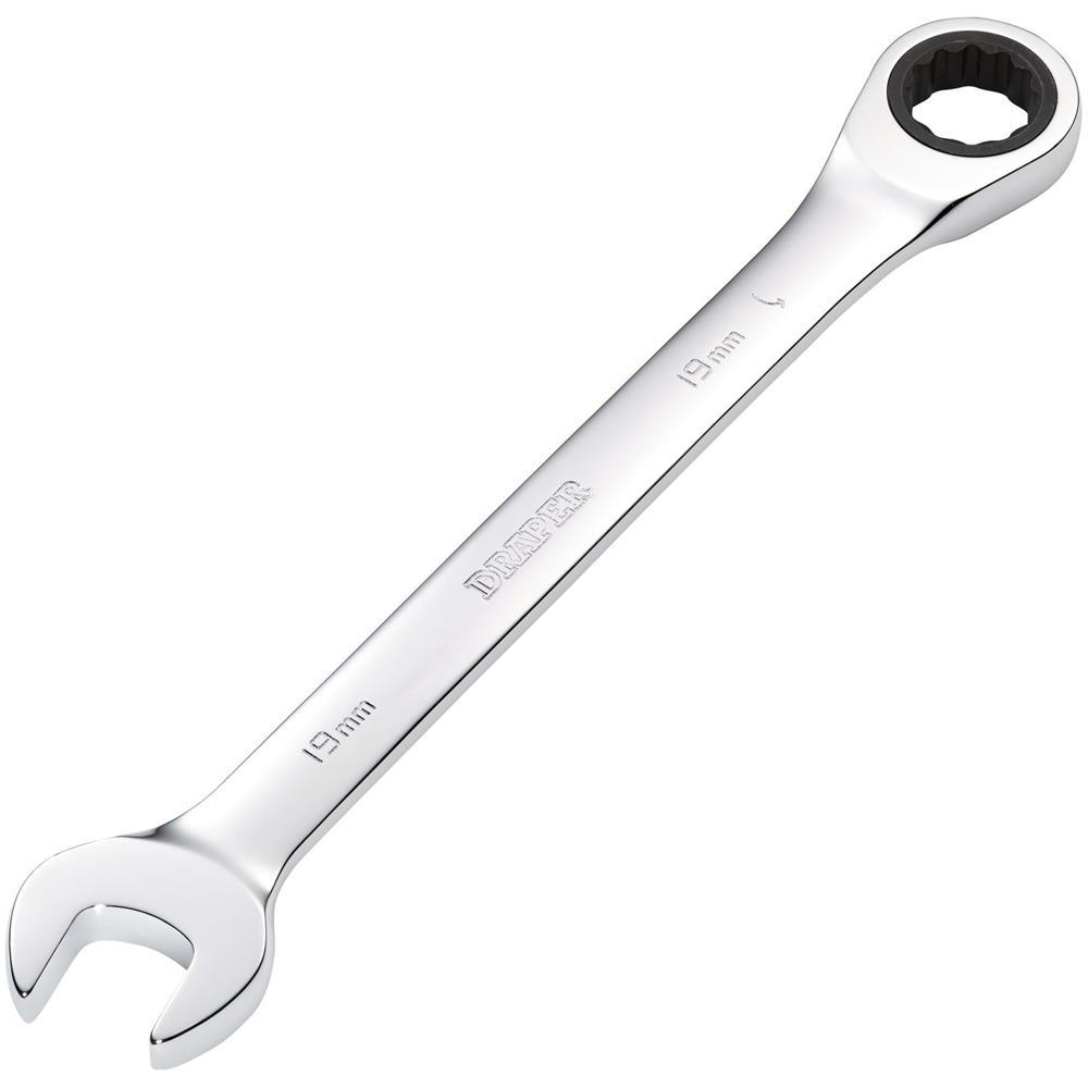 Draper Hi Torq Ratchet Combination Spanner 19mm