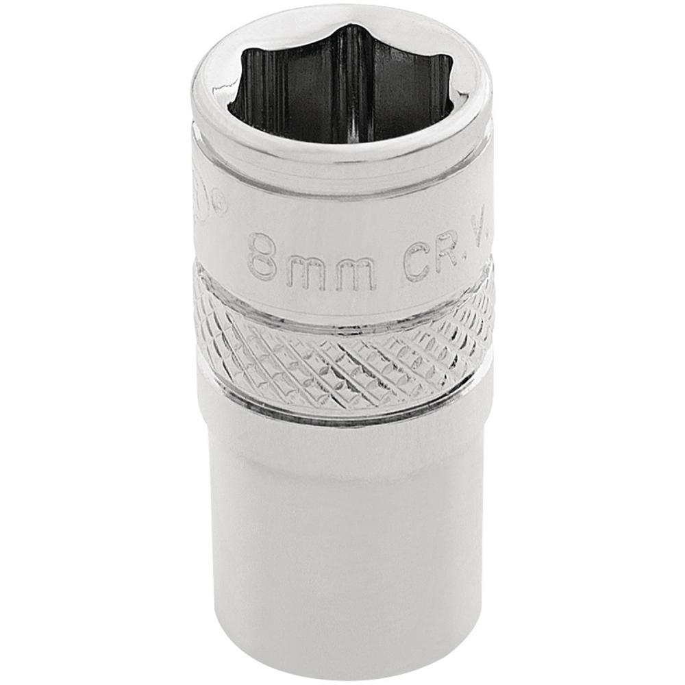 Draper 1/4" Drive Polished Finish Hexagon Socket Metric