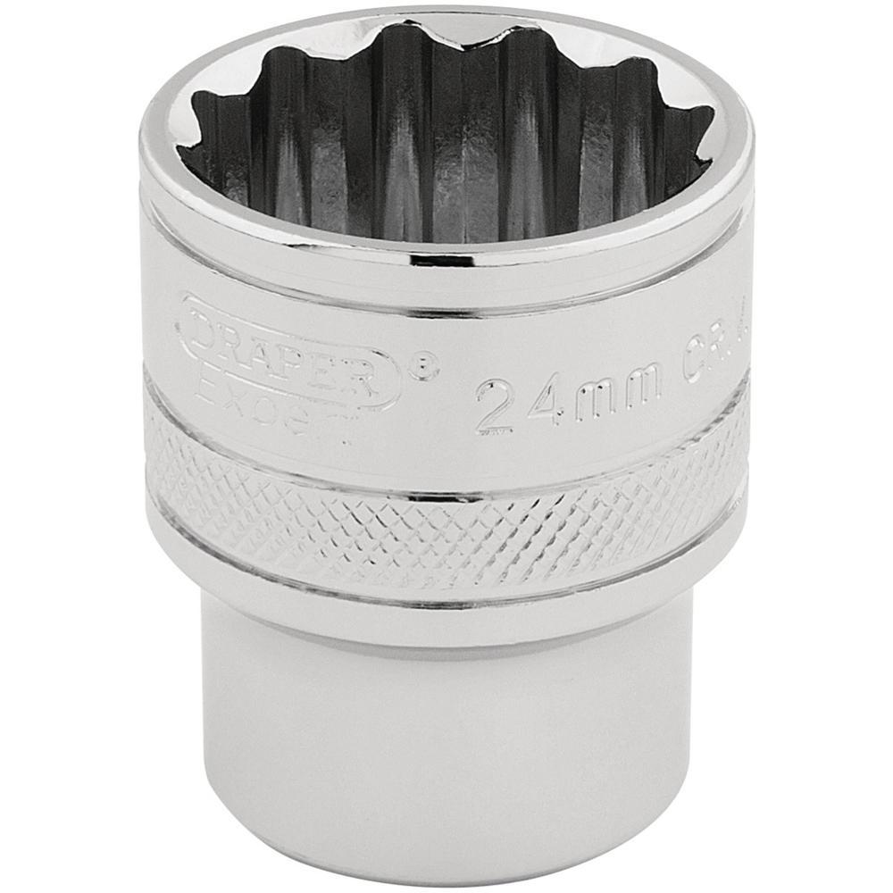 Draper 1/2" Drive Hi Torq Bi Hexagon Socket Metric