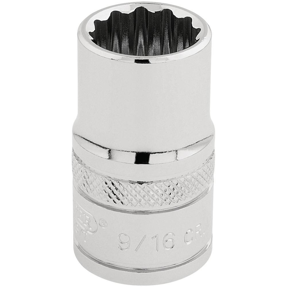 Draper 1/2" Drive Hi Torq Bi Hexagon Socket Imperial 1/2" 9/16"