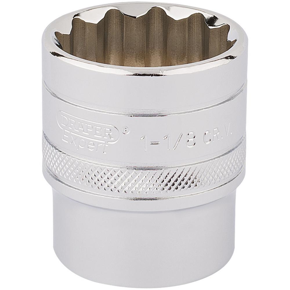 Draper 1/2" Drive Hi Torq Bi Hexagon Socket Imperial 1/2" 1" 1/8"