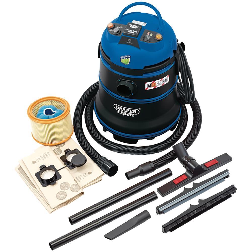 Draper Expert WDV35LMC M Class Wet and Dry Vacuum Cleaner 35L