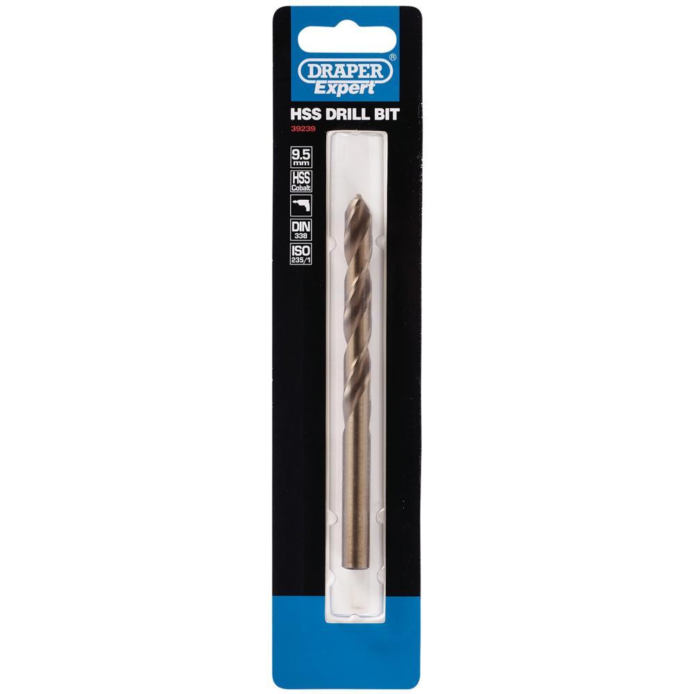 Draper Expert HSS Cobalt Drill Bit 9.5mm Pack of 1