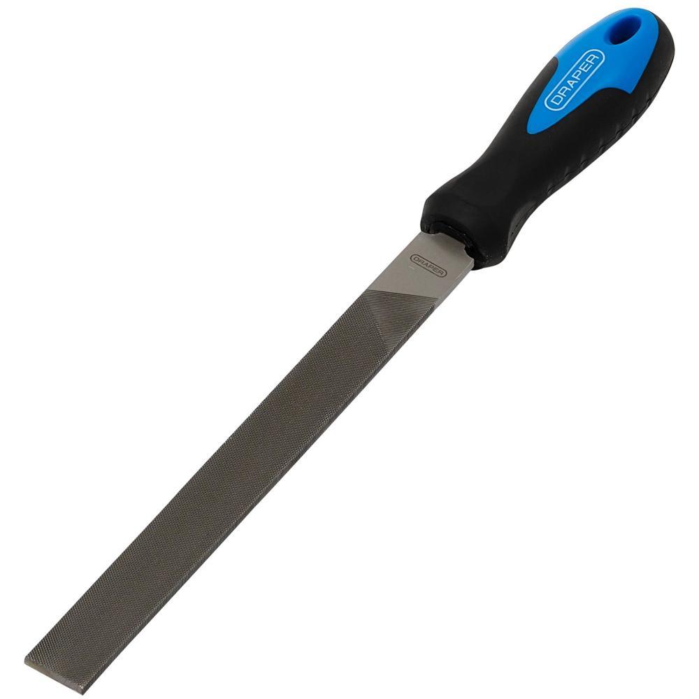 Draper Hand File and Handle 8" / 200mm Second (Medium) Pack of 1