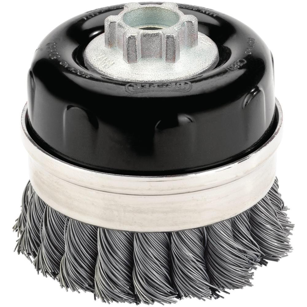 Draper Expert Twist Knot Wire Cup Brush 80mm M14 Thread