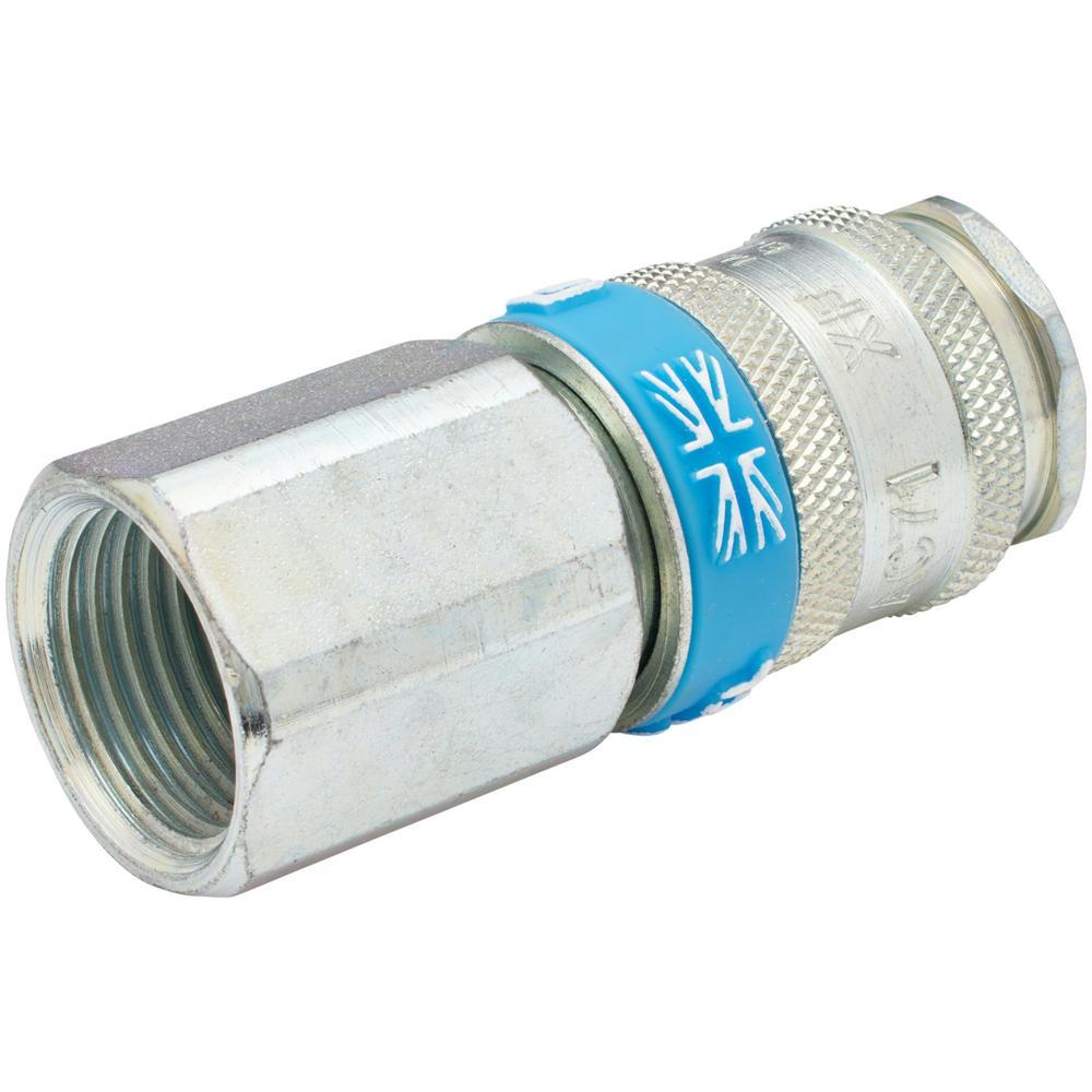 Draper Euro Air Line Coupling Female Thread 1/2" BSP Pack of 1