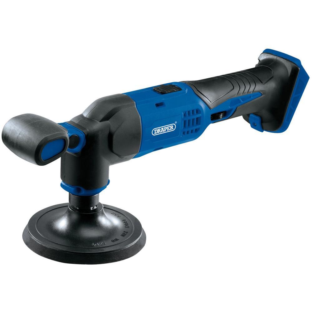 Draper D20DAP125 D20 20v Cordless Dual Action Polisher 125mm No Batteries No Battery Charger No Case