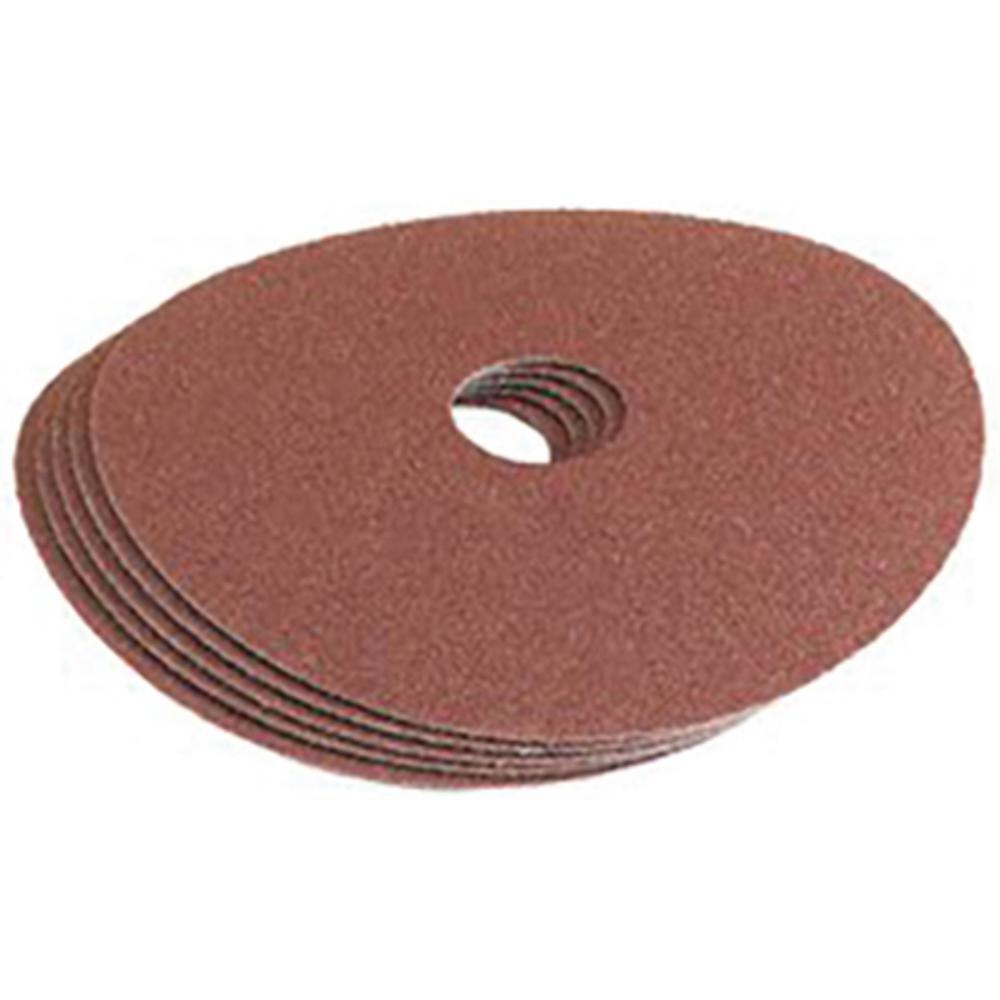 Draper 115mm Aluminium Oxide Sanding Discs 115mm 80g Pack of 5