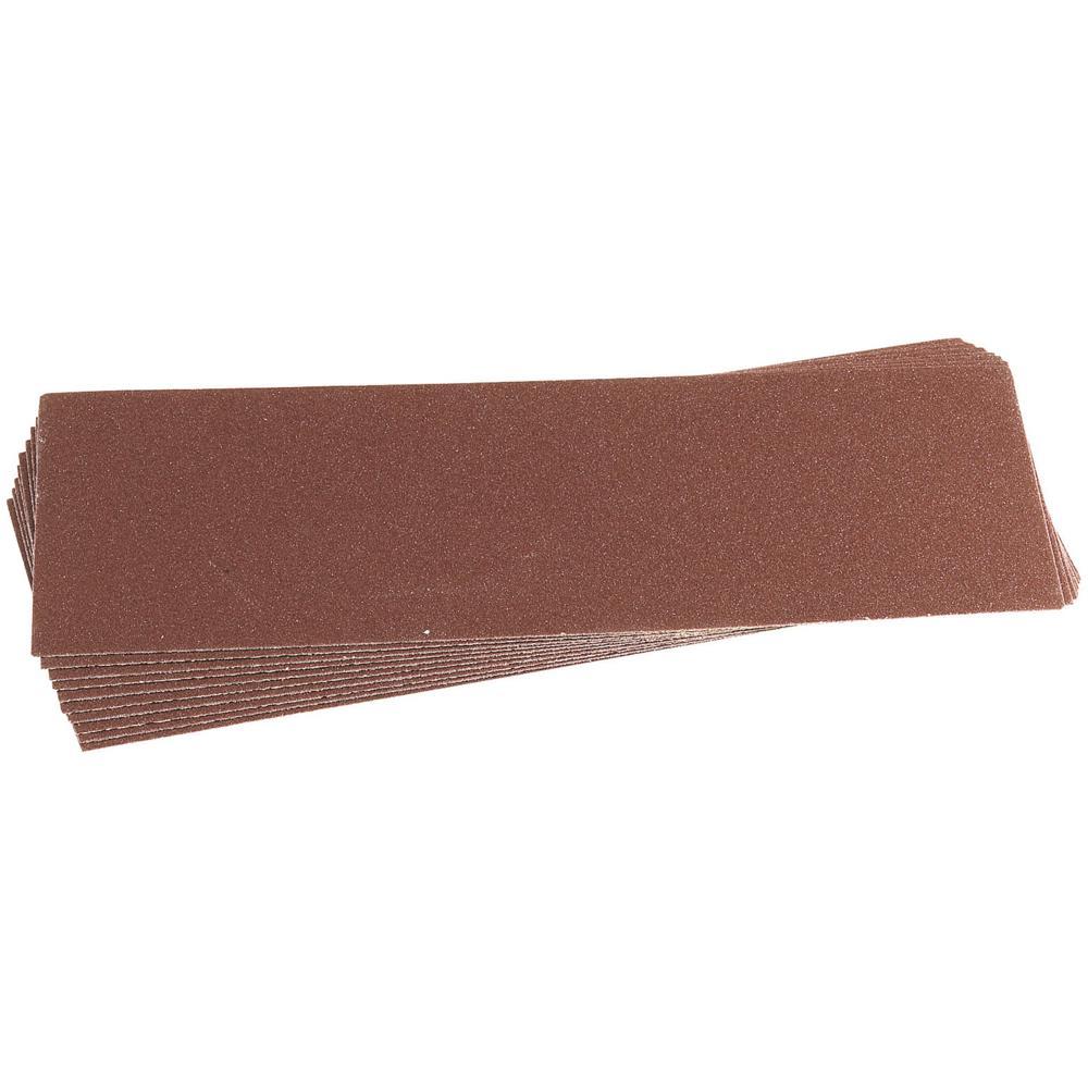 Draper Clip On 1/2 Sanding Sheets 120g Pack of 10