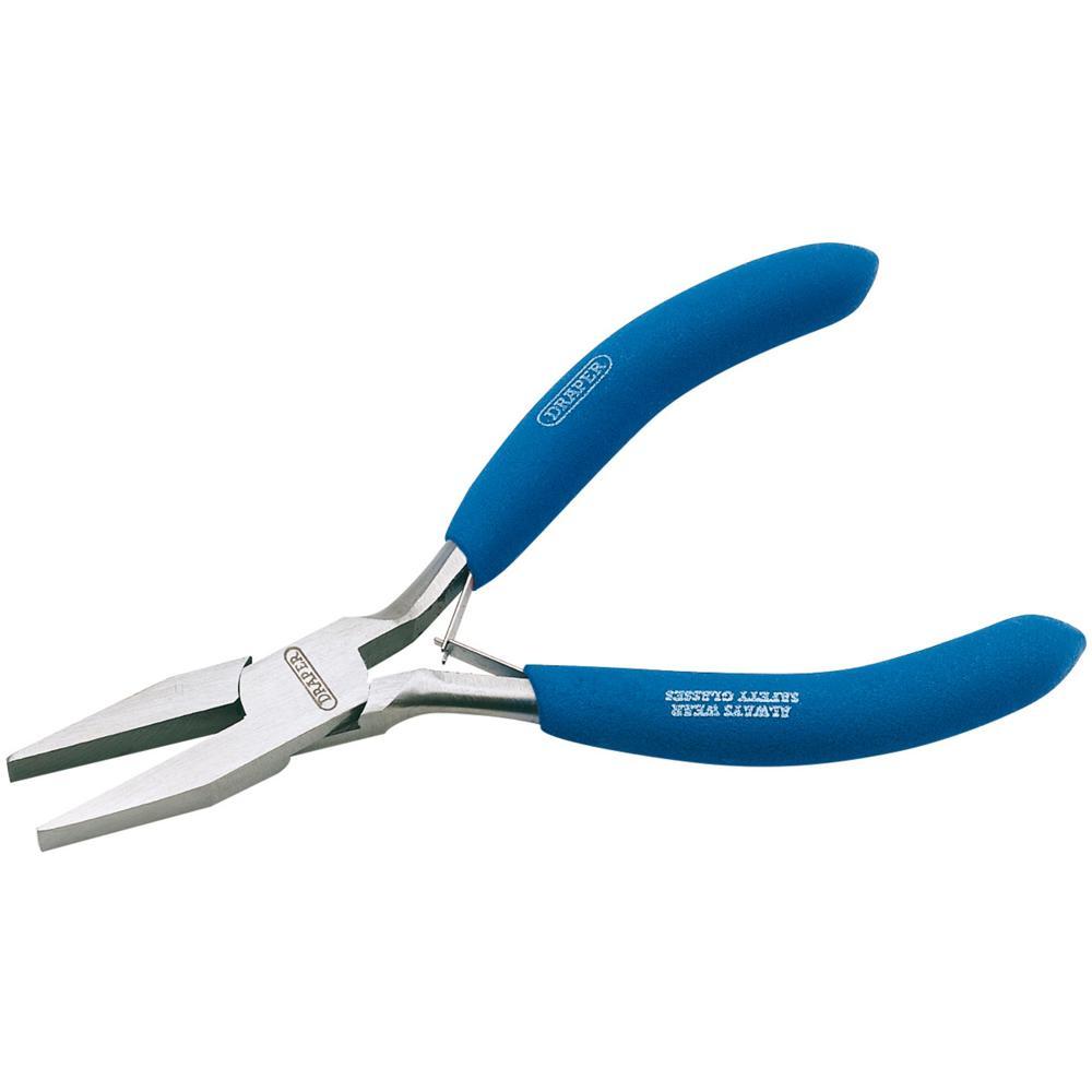Draper Carbon Steel Flat Nose Pliers 125mm