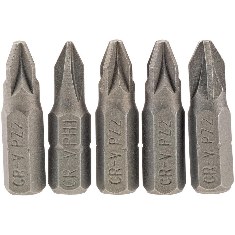 Draper Pozi Screwdriver Bit PZ2 25mm Pack of 5