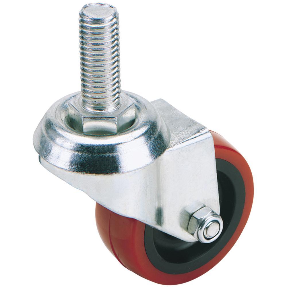Draper Swivel Bolt Fixing Polyurethane Wheeled Castor