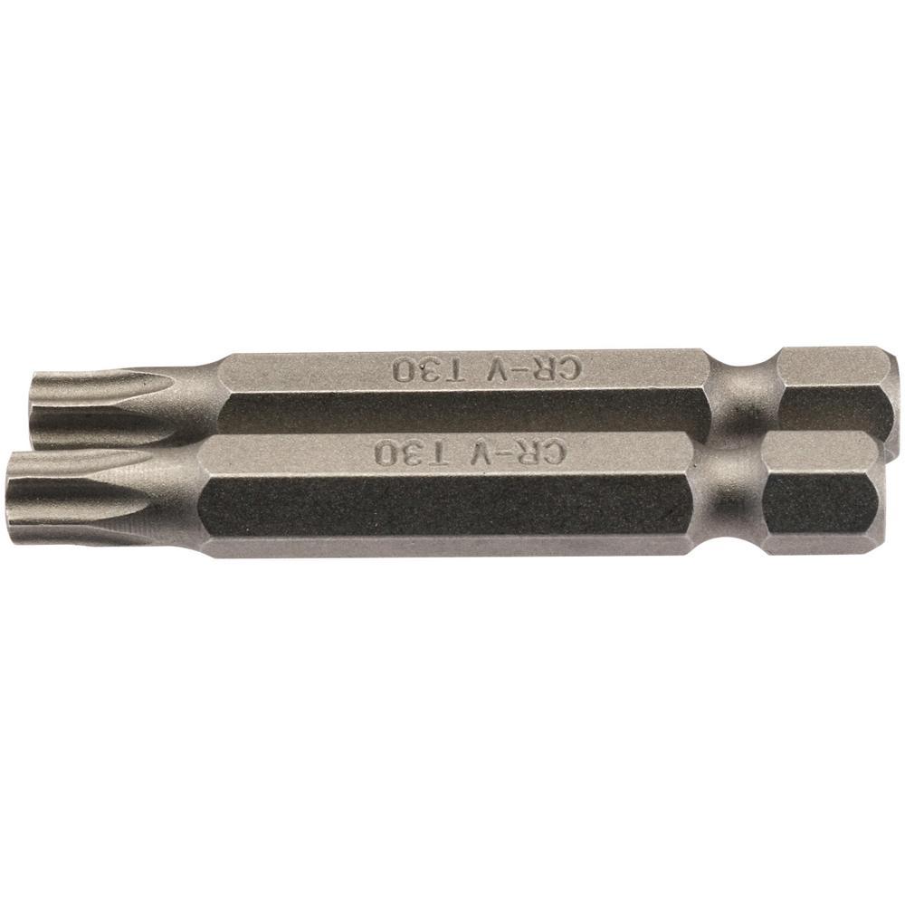 Draper Torx Screwdriver Bits T30 50mm Pack of 2