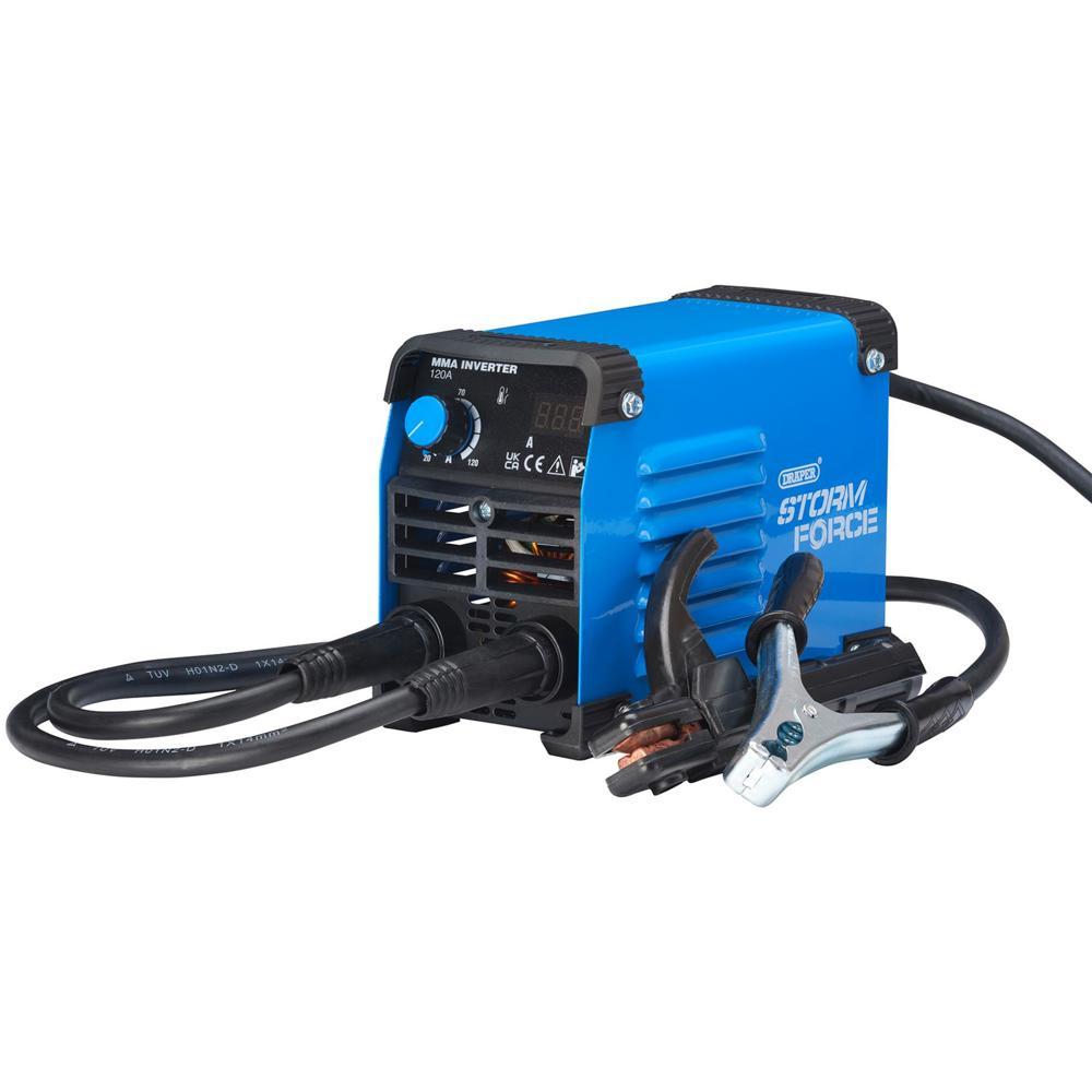 Draper Storm Force INV120A/SF 120Amp MMA Inverter Welder 240v