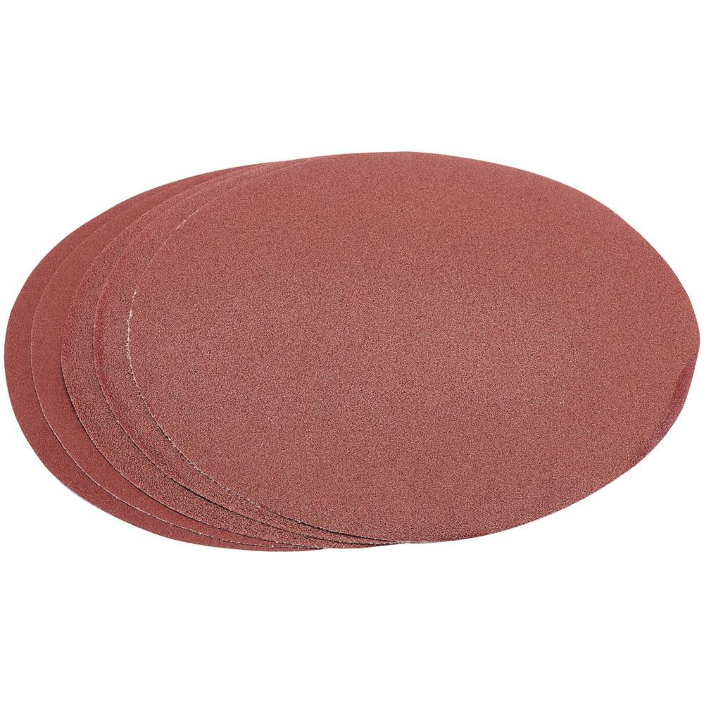 Draper Hook and Loop Aluminium Oxide Sanding Discs 230mm Assorted Pack of 5