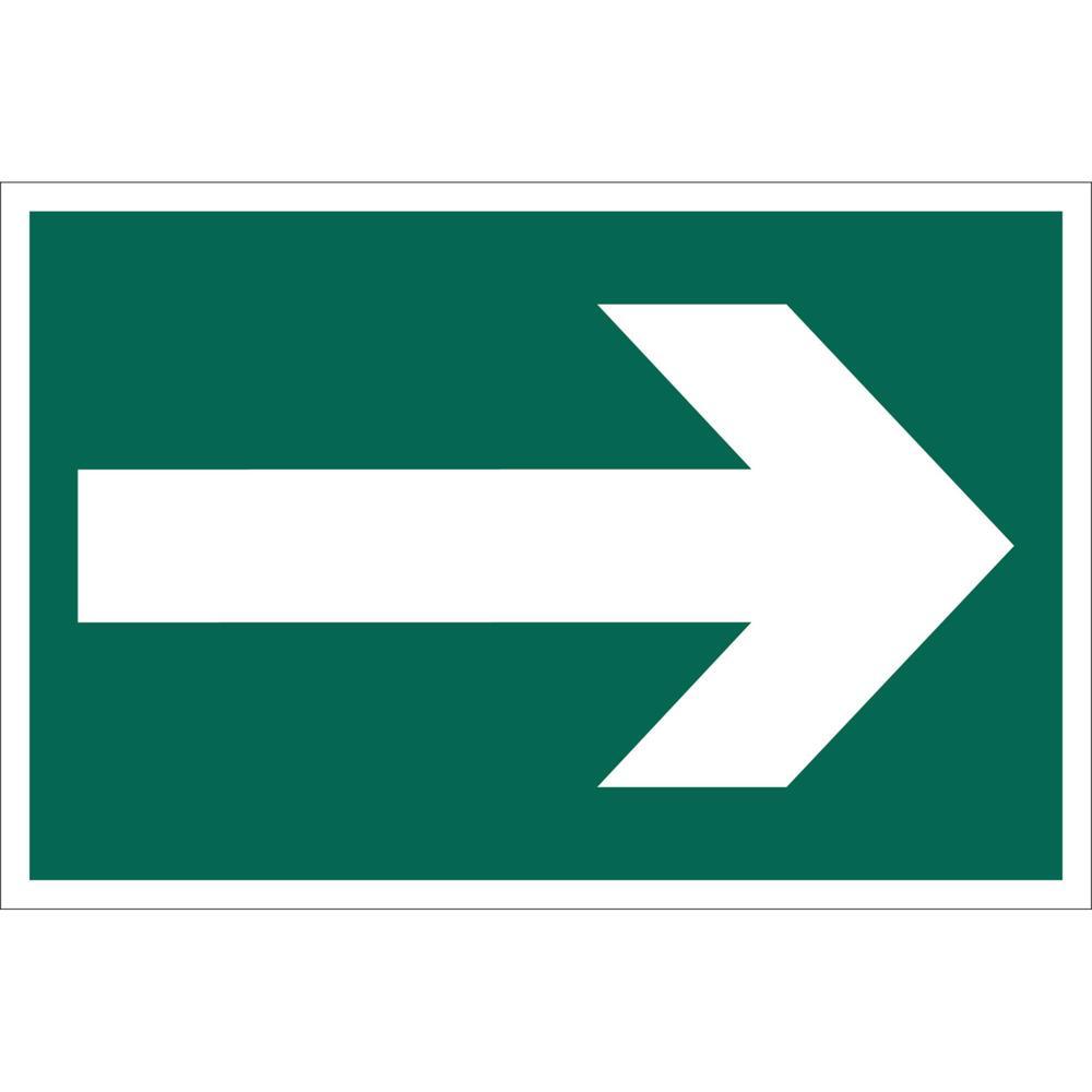 Draper Arrow Sign 300mm 200mm Standard