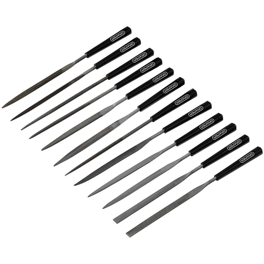 Draper 12 Piece Needle File Set