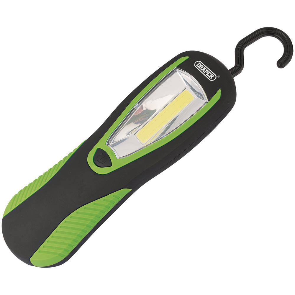Draper COB LED Magnetic Worklight Green