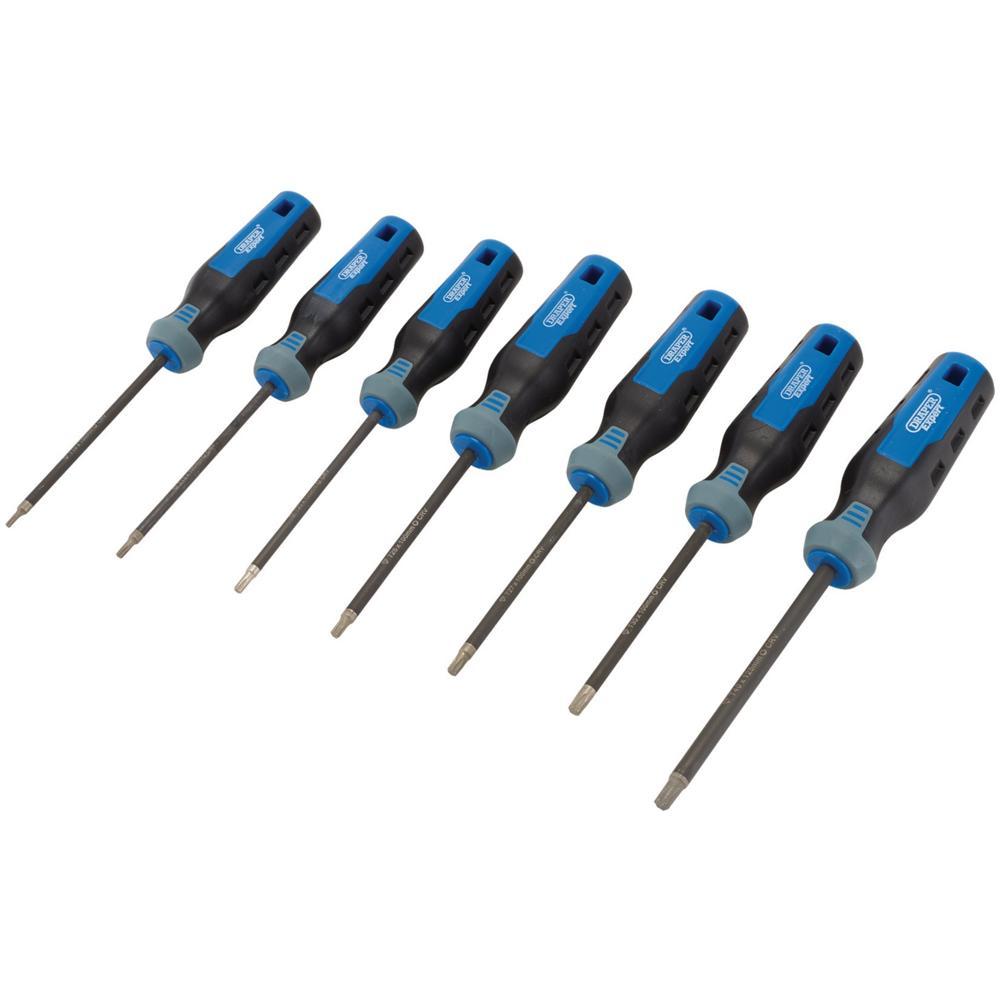 Draper Expert 7 Piece Diamond Tipped Torx Screwdriver Set