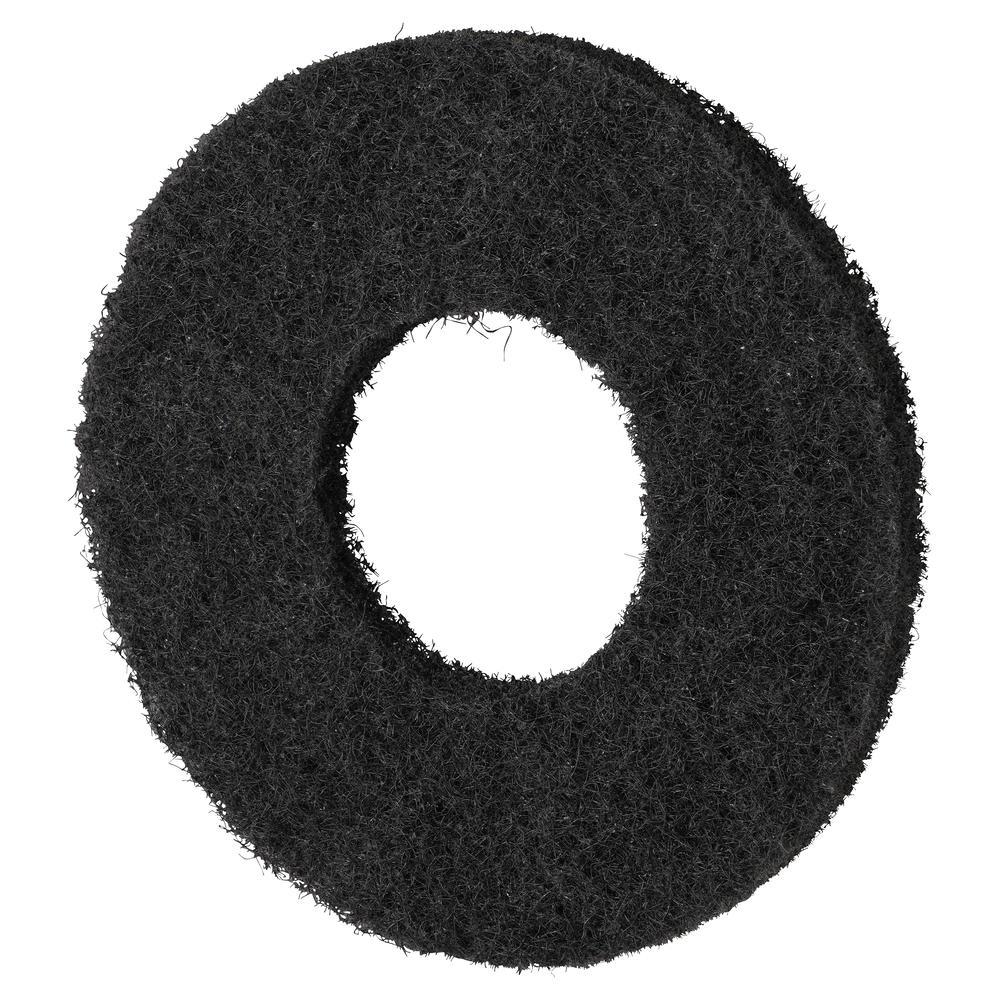 Makita Abrasive Floor Pad 200 Set for PS001G Scrubber Polisher Black