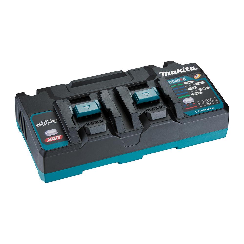 Makita DC40RB 40v Max XGT Twin Port Battery Fast Charger 240v
