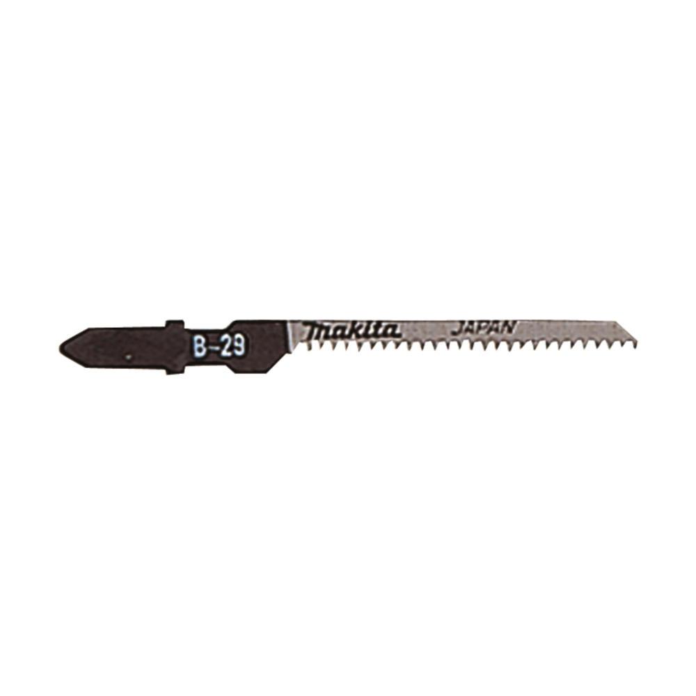 Makita A-80400 B-29 Wood and Laminate Cutting T Shank Jigsaw Blades Pack of 5