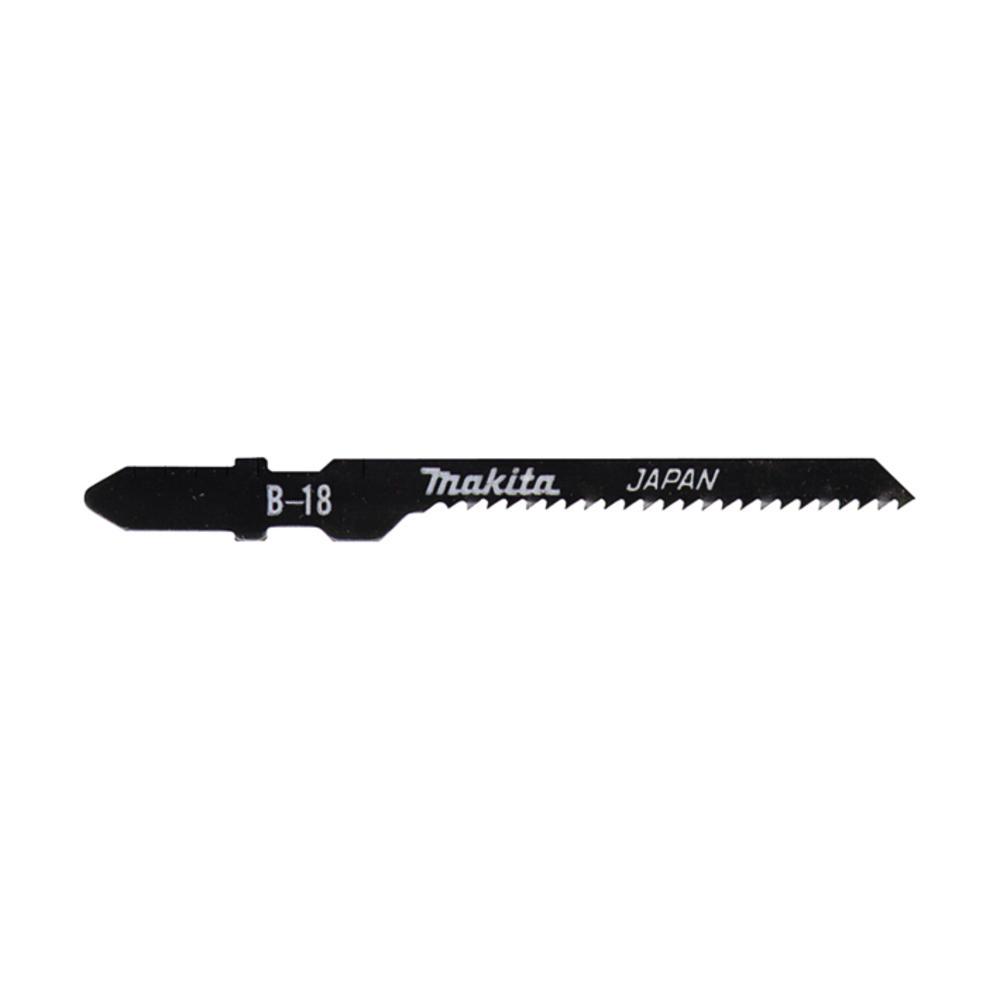 Makita A-85709 B-18 Wood Curved Cutting T Shank Jigsaw Blades Pack of 5