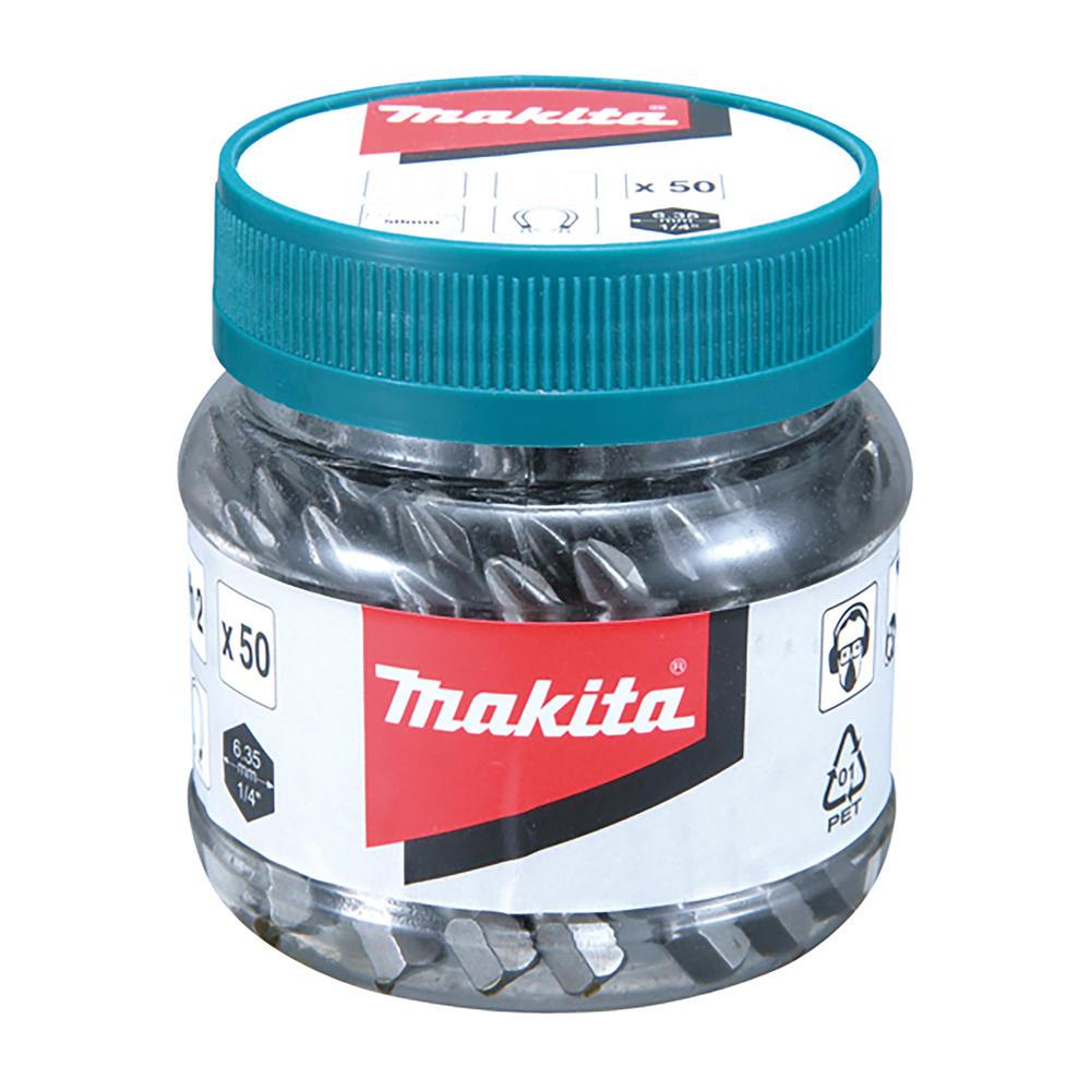 Makita Pozi Screwdriver Bits PZ2