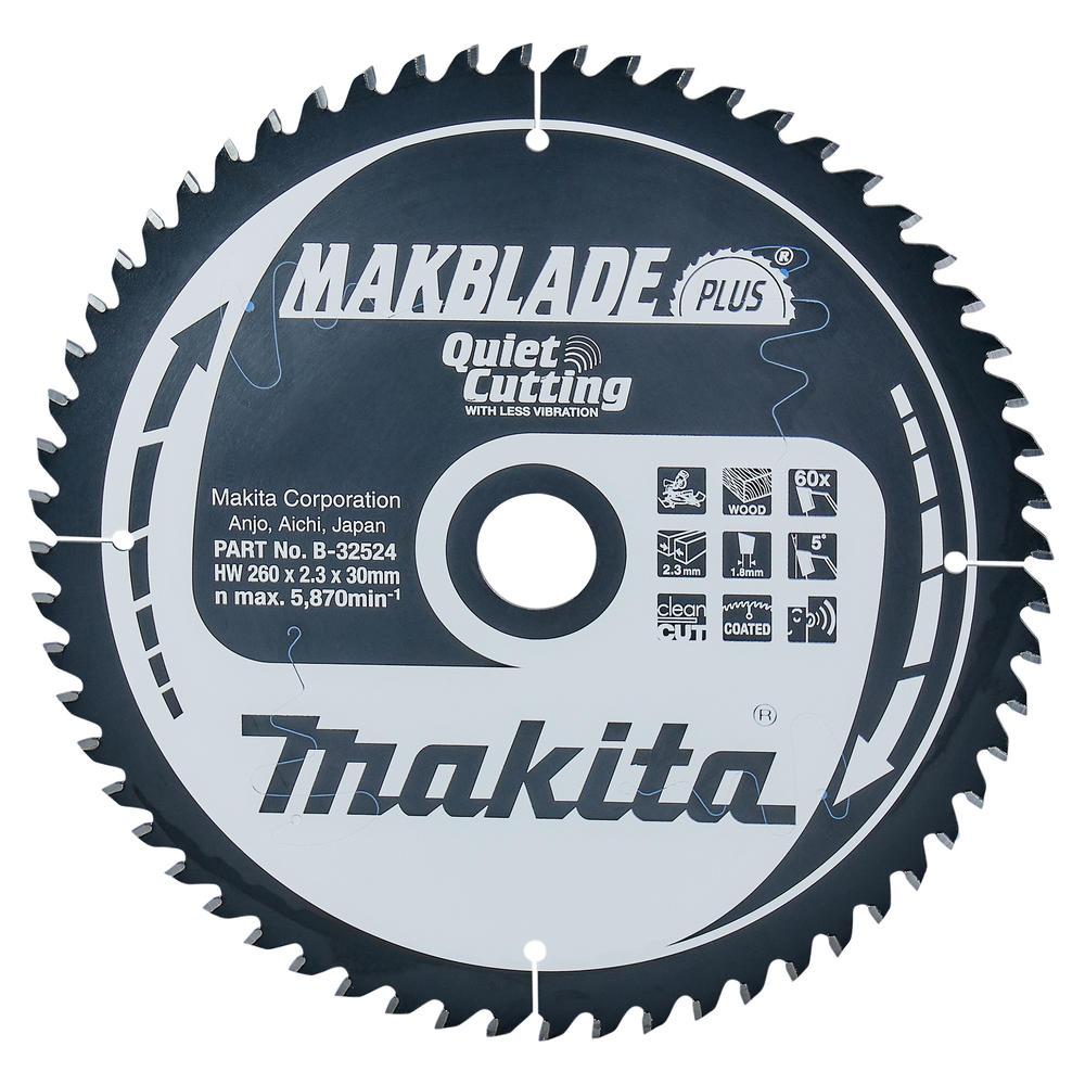 Makita MAKBLADE PLUS Circular Mitre Saw Blade for Wood