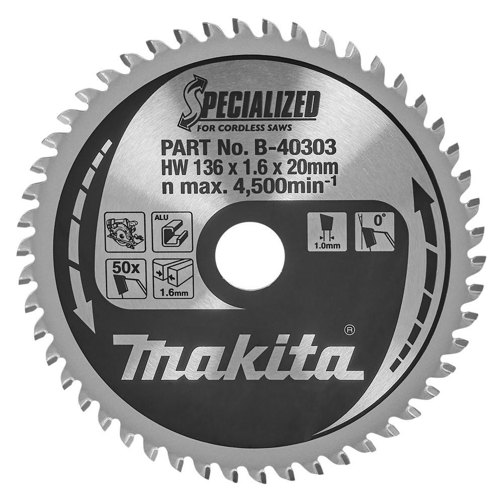 Makita SPECIALIZED Circular Saw Blade for Aluminium Cutting