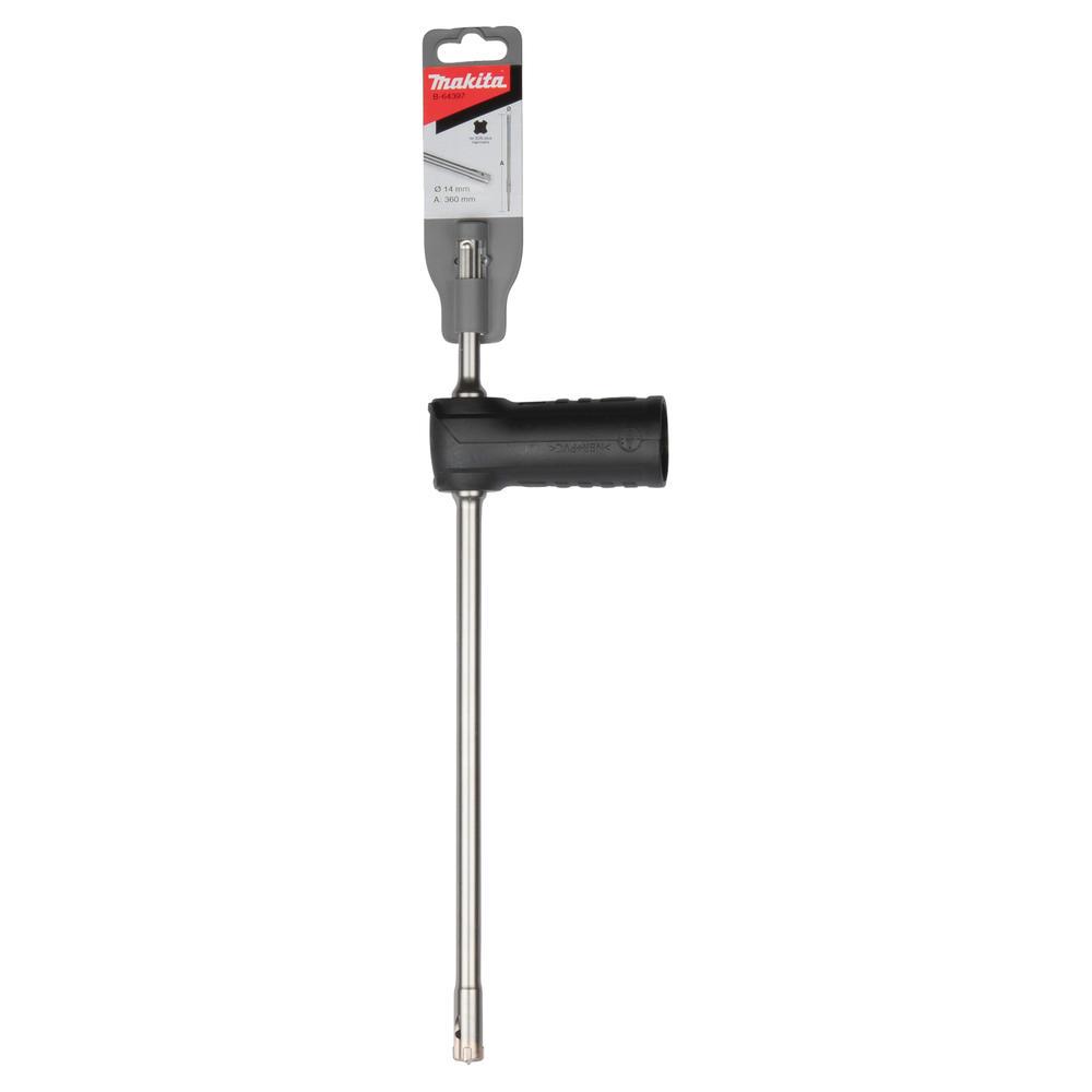 Makita SDS Plus Dust Extraction Drill Bits 14mm 360mm Pack of 1