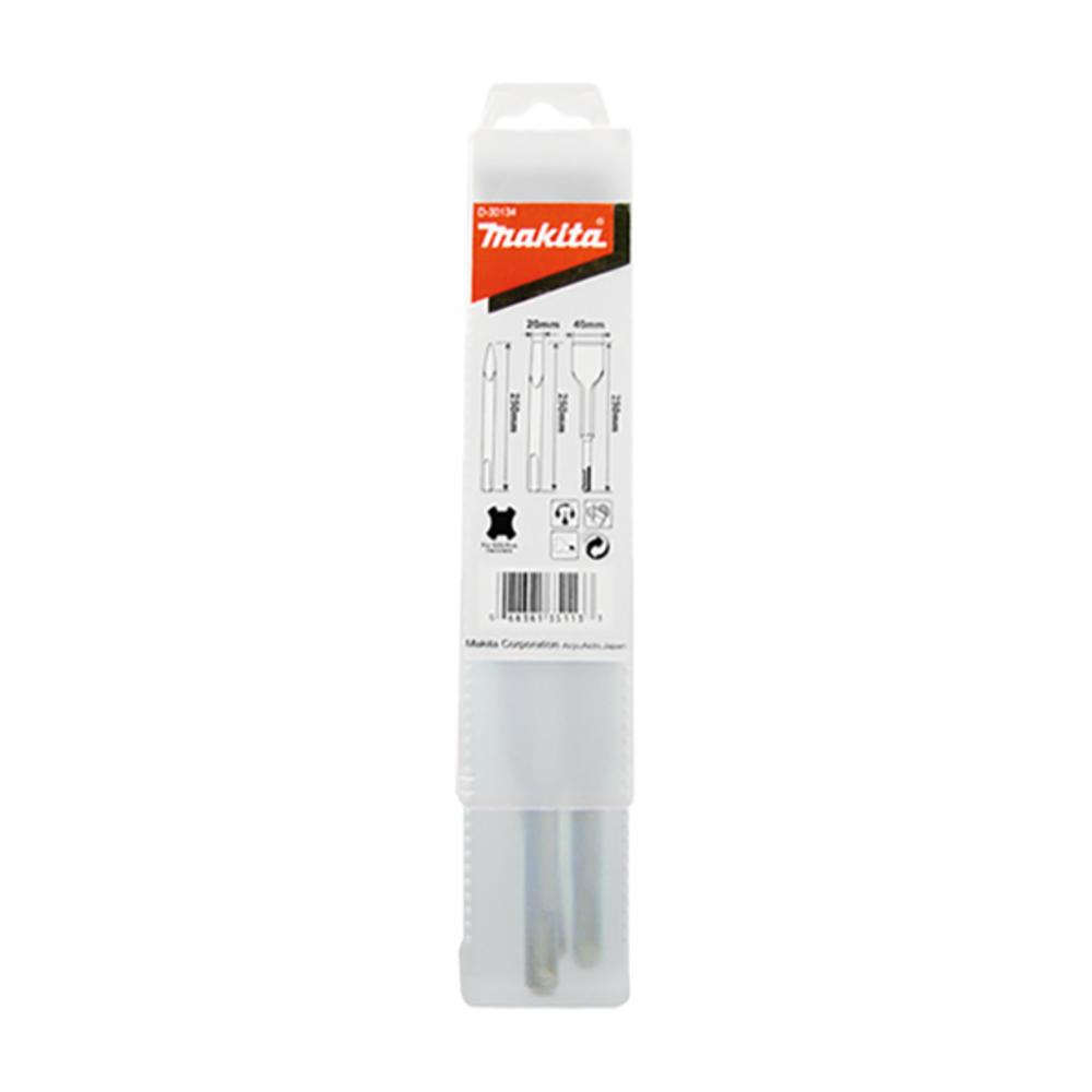 Makita 3 Piece SDS Plus Chisel Set