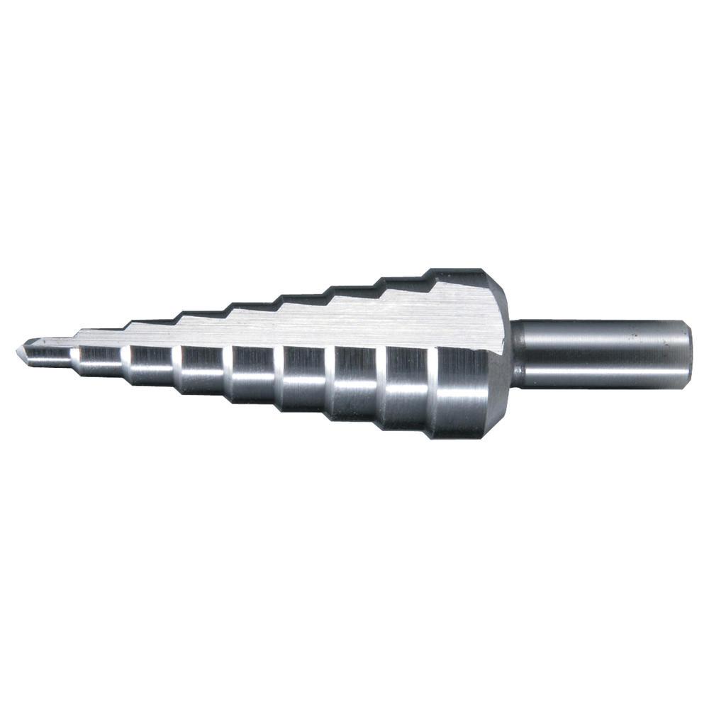 Makita Hex Shank HSS Step Drill Strght Flute 4mm - 32mm