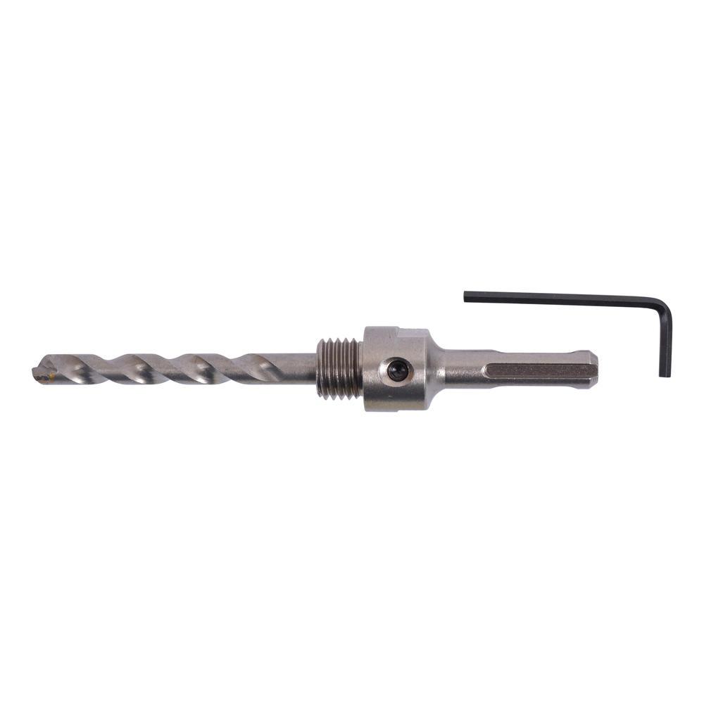 Makita SDS Plus Multi Material Hole Saw Arbor and TCT Pilot Drill