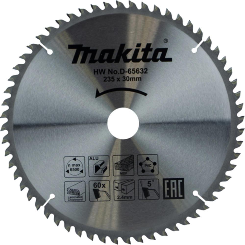Makita Multi Purpose Circular Saw Blade 235mm 60T 30mm
