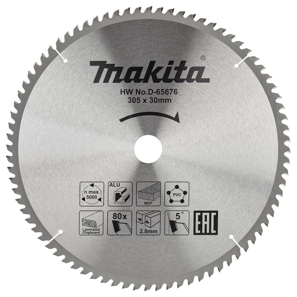 Makita Multi Purpose Circular Saw Blade 305mm 80T 30mm