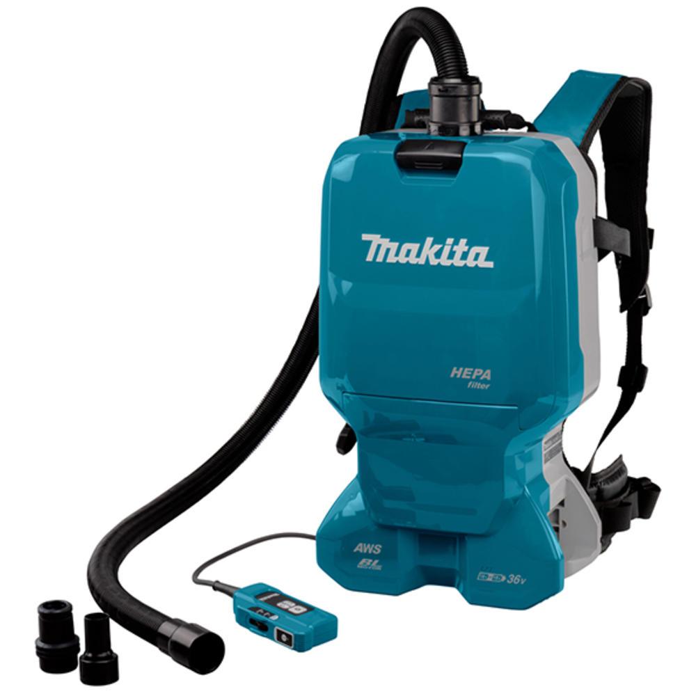 Makita DVC665 Twin 18v LXT Cordless Backpack Vacuum Cleaner No Batteries No Battery Charger