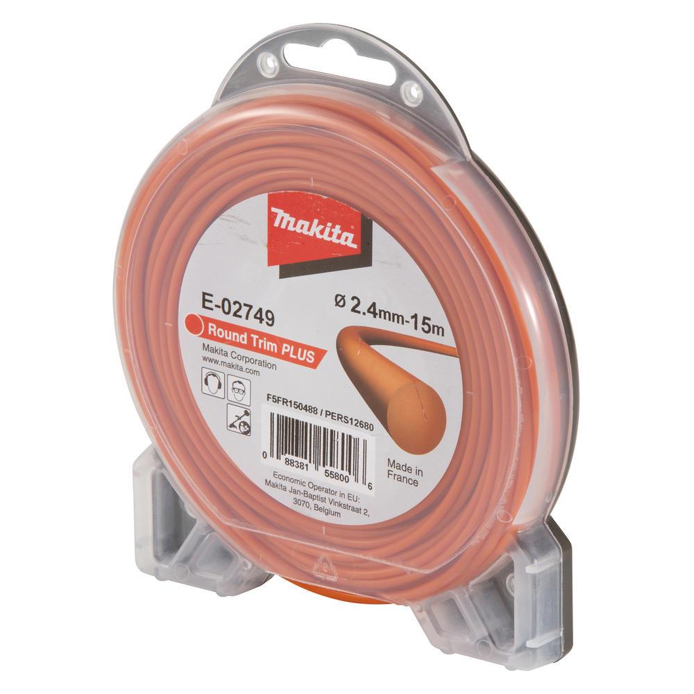 Makita Round Trim Plus Orange Grass Trimmer Line