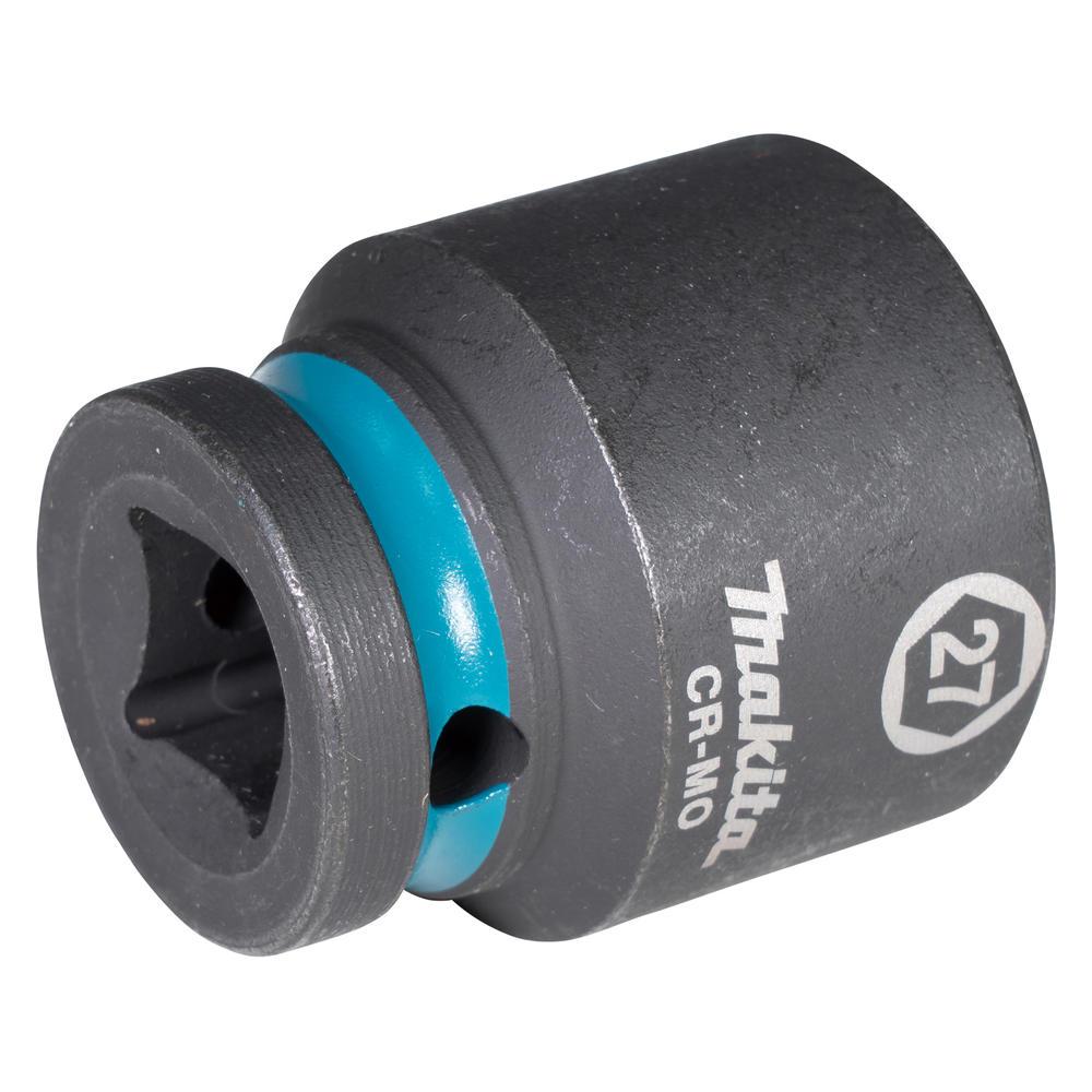 Makita 1/2" Drive Impact Black Impact Socket 1/2" 27mm