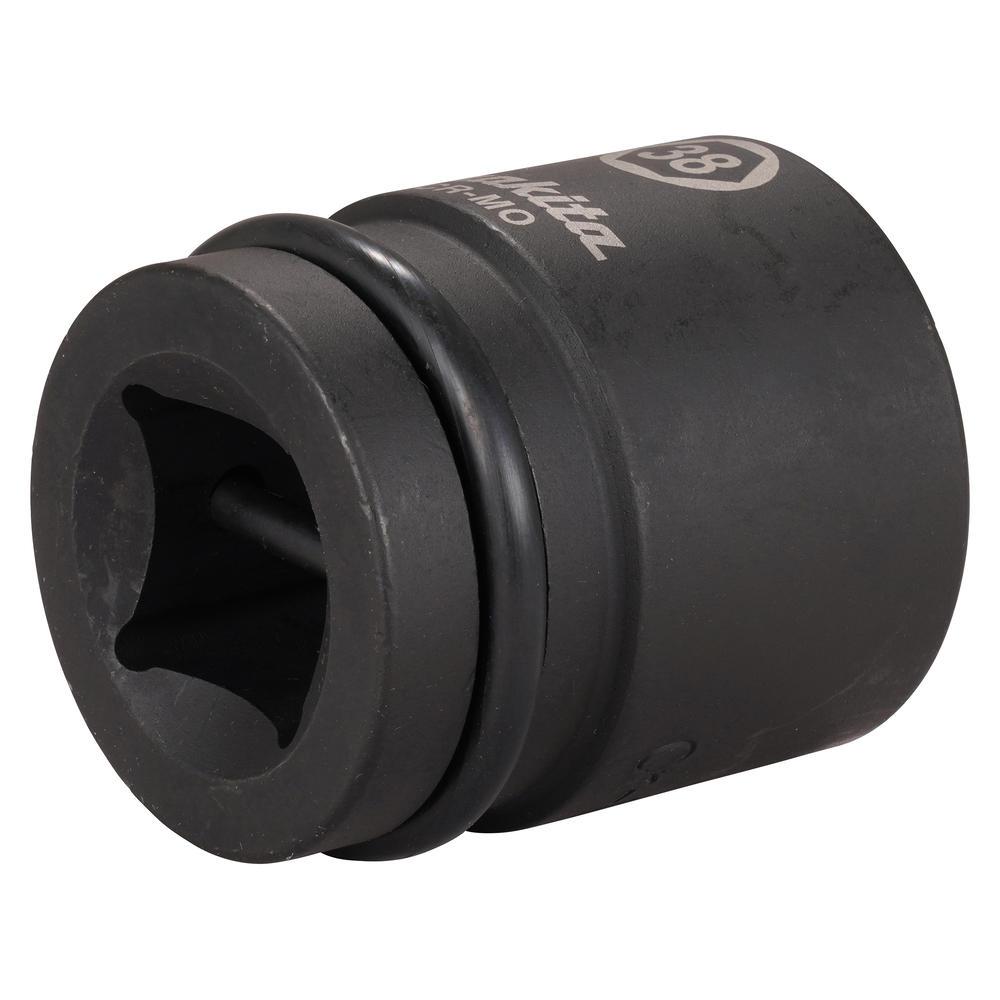 Makita 1" Drive Hexagon Impact Socket 1" 38mm