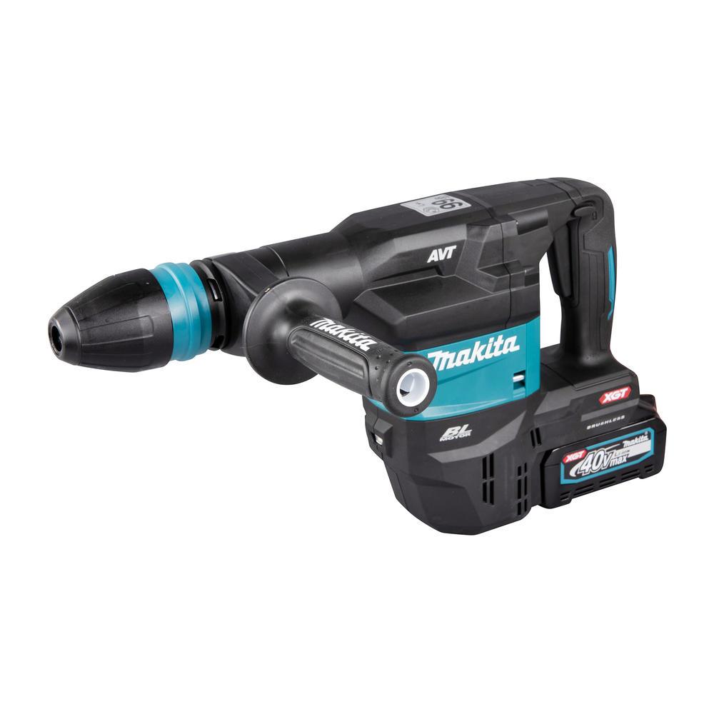 Makita HM001G 40v Max XGT Cordless Brushless Demolition Hammer 2 x 2.5ah Li-ion Battery Charger Case