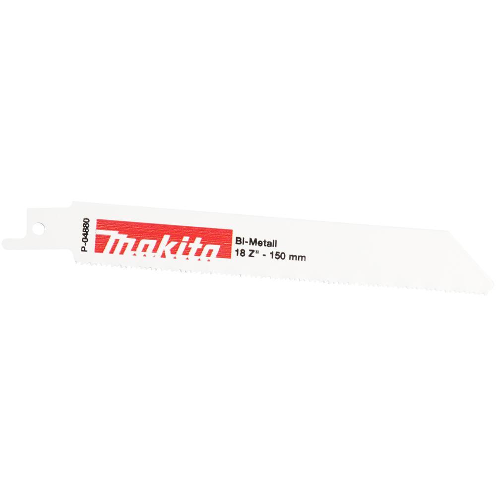 Makita Metal Reciprocating Sabre Saw Blades