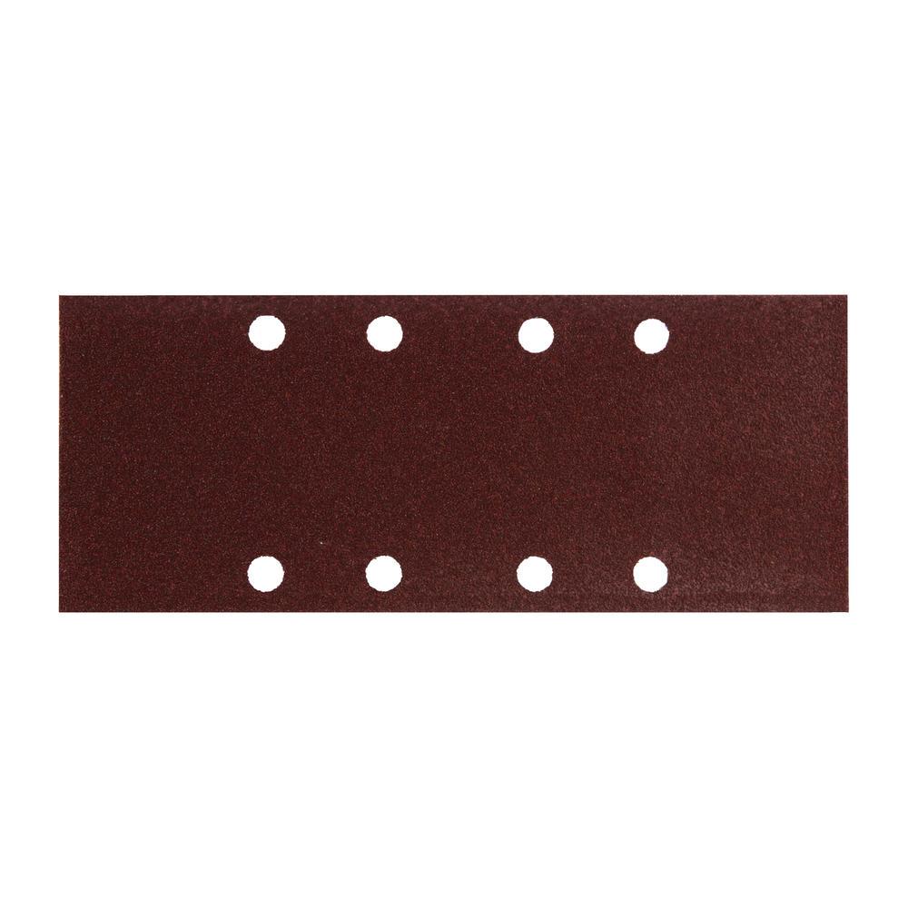 Makita 93mm x 230mm 1/3 Punched Abrasive Paper 93mm x 230mm 80g Pack of 10