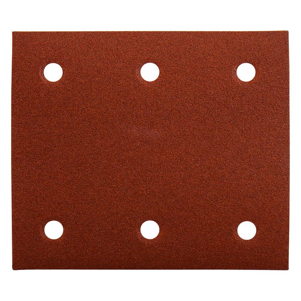 Makita Hook & Loop Sanding Sheets 114mm x 102mm 180g Pack of 10
