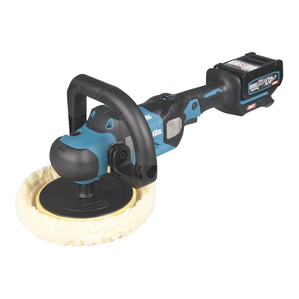 Makita PV001G 40v Max XGT Cordless Brushless Polisher 180mm 2 x 2.5ah Li-ion Battery Charger Bag