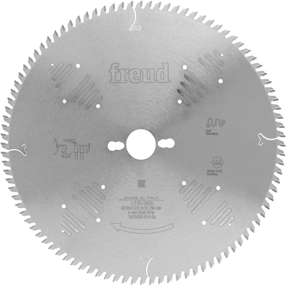Freud LG3D Pro Industrial Laminate and Chipboard Circular Saw Blade 300mm 96T 30mm