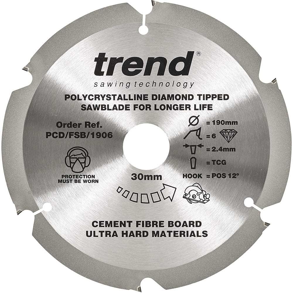 Trend Cement Fibreboard PCD Cutting Saw Blade