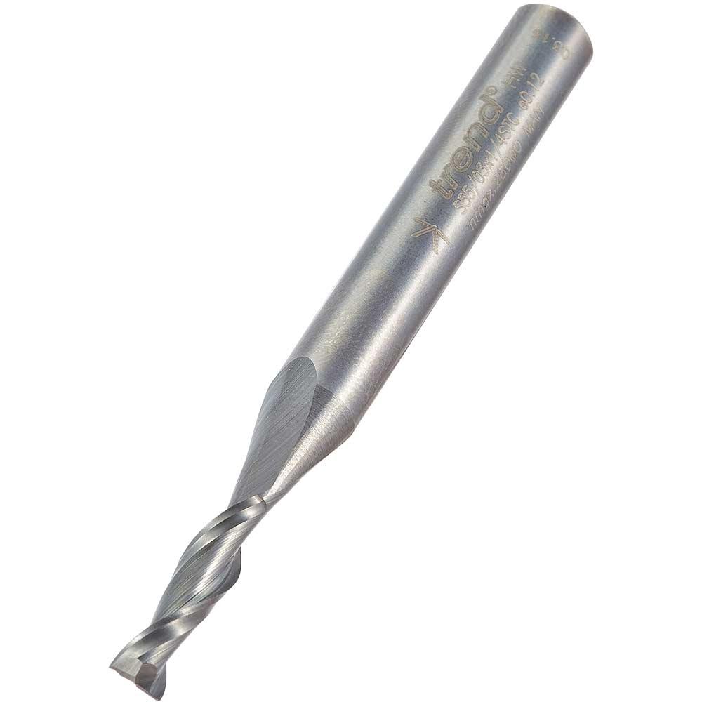 Trend STC Spiral Upcut Router Cutter 3.96mm 16mm 1/4"