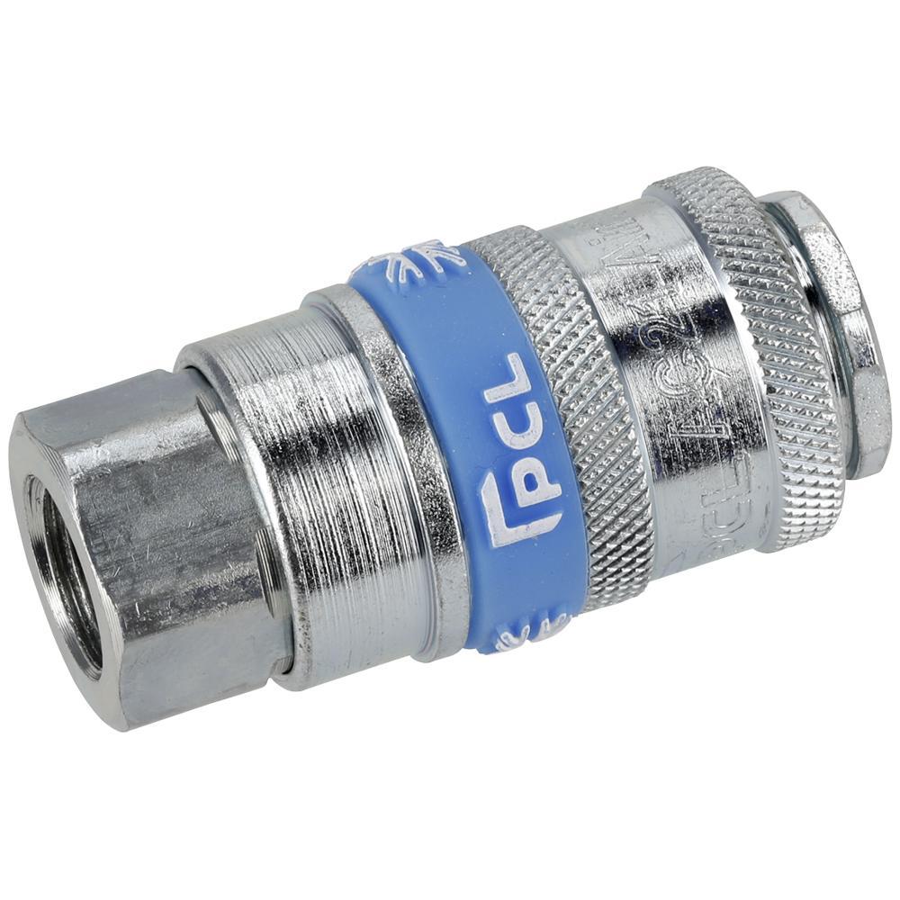 Sealey PCL Air Line Coupling BSP Female Thread 1/4" BSP Pack of 5